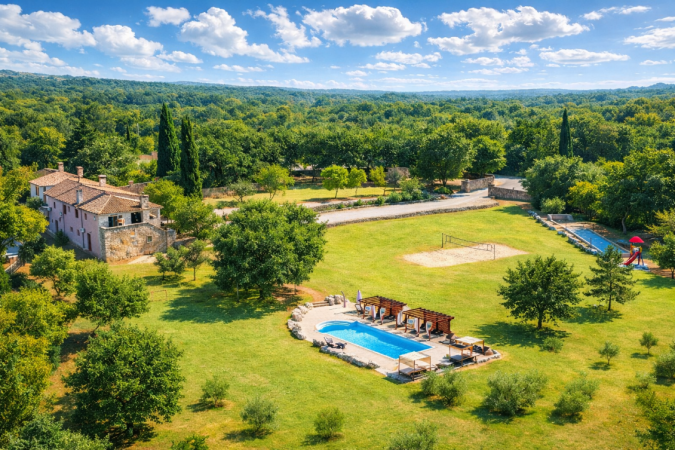 Exterior, Stancija Negričani with Pool in Istria, Croatia Div&scaron;ići